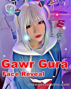 gura face reveal